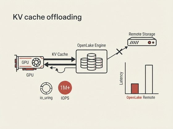 OpenLake delivers million-plus IOPS for LLM inference and GPU training