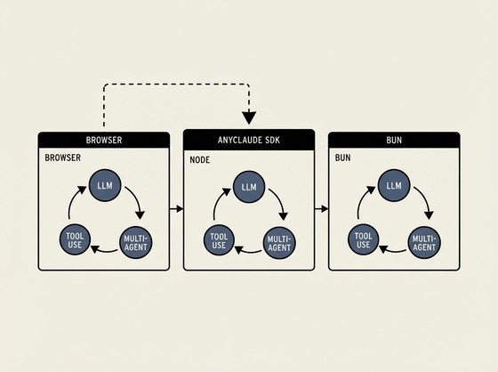 AnyClaude SDK enables agent capabilities for any LLM without a backend