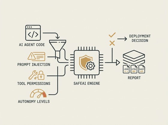 Static AI Agent Risk Analyzer for Pre-Deployment Detection