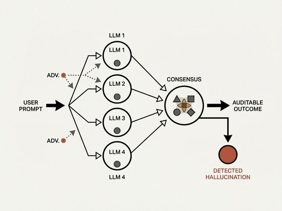 The Groundhog Trap framework improves LLM trust using multi-model consensus
